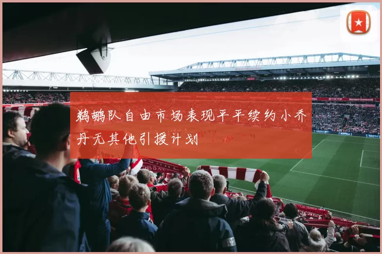 鹈鹕队自由市场表现平平续约小乔丹无其他引援计划